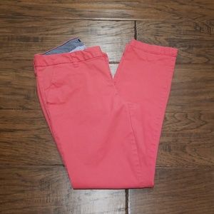 Summer ready!  Pink chinos!